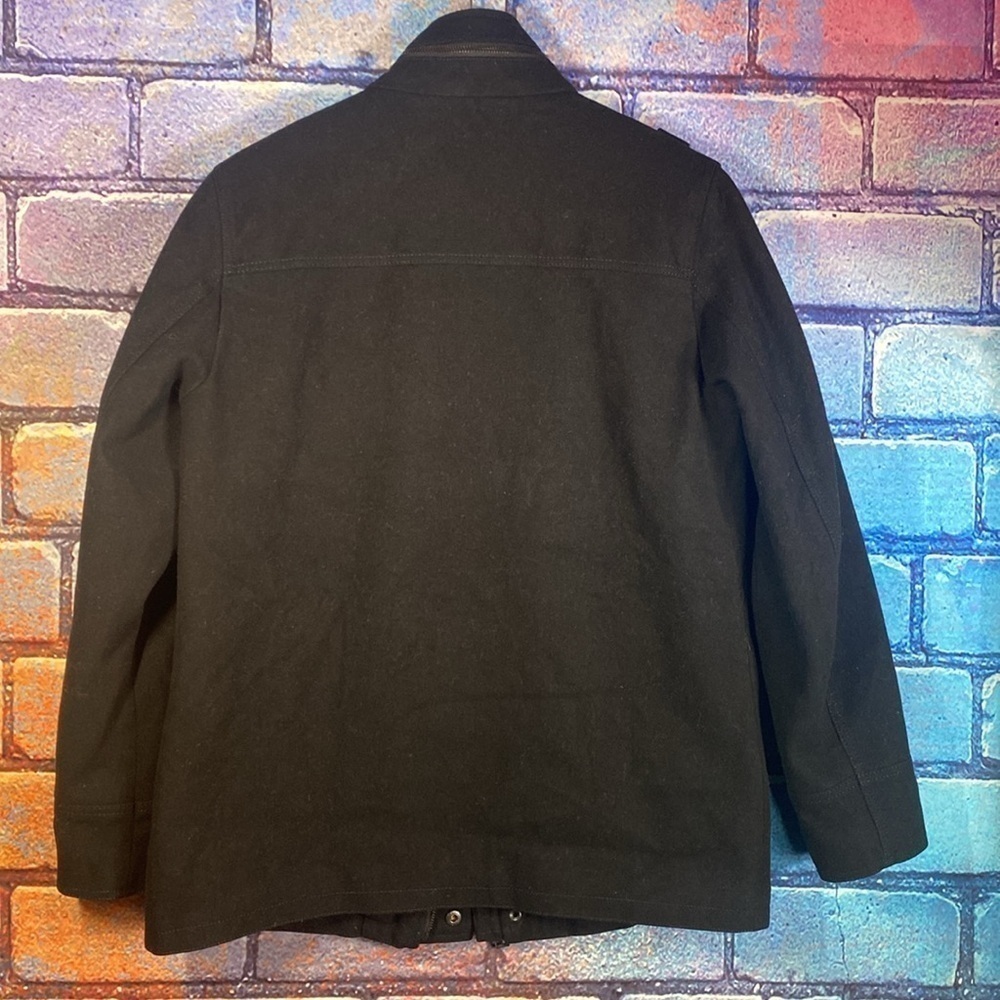 Guess Men’s Formal Jacket Quilted Black Medium - Picture 8 of 8